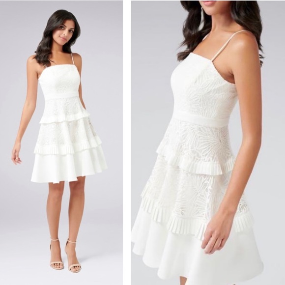 Ever New Angel Strappy Spliced Lace Dress - Picture 2 of 14